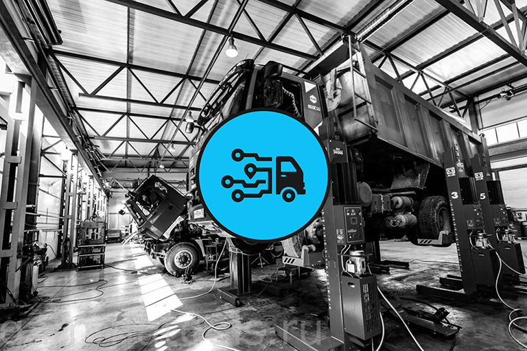 Kravas automašīnu un pacēlāju remonts